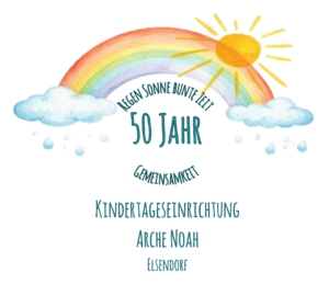 NEU Logo JPG klein Wir feiern 50 Jahre Kindertageseinrichtung Arche Noah Elsendorf